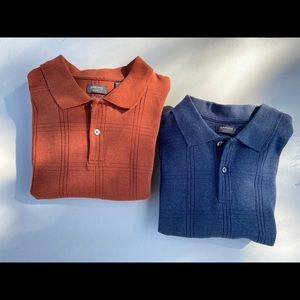 2 Arrow Brand Men’s Shirts with Long Sleeves